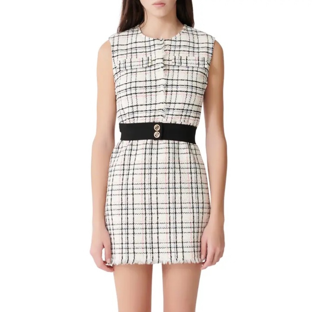 Maje Tweed Dress